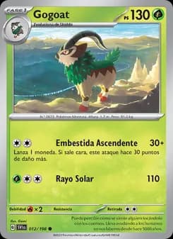 Gogoat card in Spanish