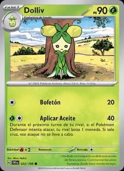 Dolliv card in Spanish