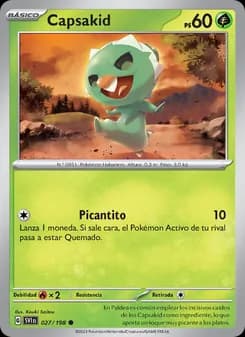 Capsakid card in Spanish