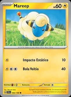 Mareep card in Spanish