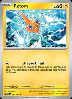 Rotom card in Spanish