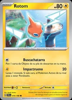 Rotom card in Spanish