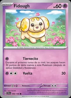 Fidough card in Spanish