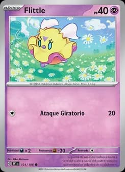 Flittle card in Spanish