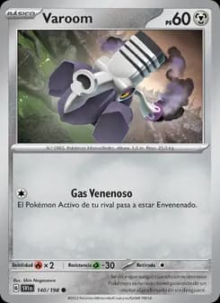 Varoom card in Spanish