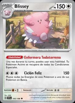 Blissey card in Spanish