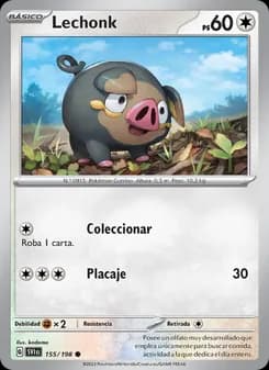 Lechonk card in Spanish