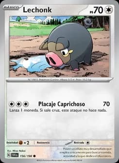 Lechonk card in Spanish