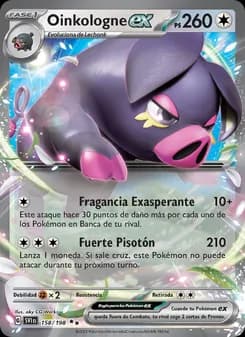 Oinkologne ex card in Spanish