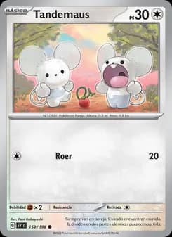 Tandemaus card in Spanish