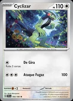Cyclizar card in Spanish