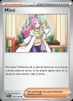 Mimí card in Spanish