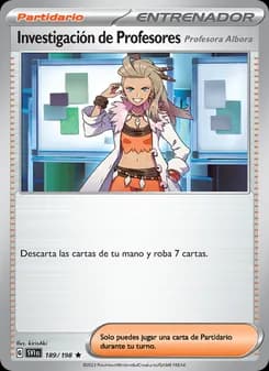 Investigación de Profesores card in Spanish