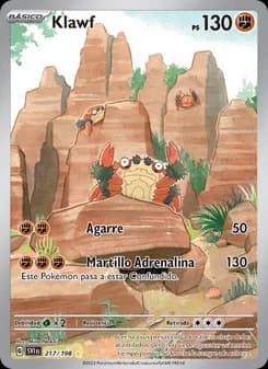 Klawf card in Spanish