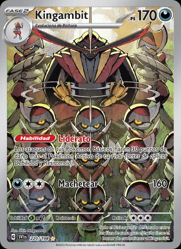 Kingambit card in Spanish