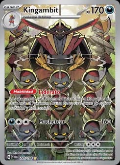 Kingambit card in Spanish