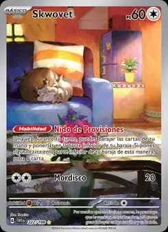 Skwovet card in Spanish