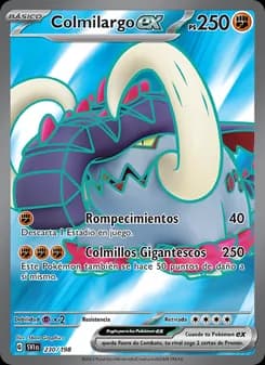 Colmilargo ex card in Spanish