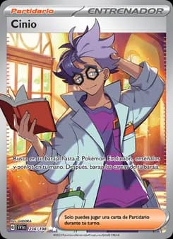 Cinio card in Spanish