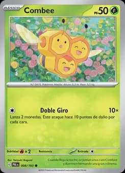 Combee card in Spanish