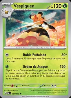 Vespiquen card in Spanish