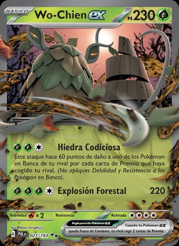 Wo-Chien ex card in Spanish