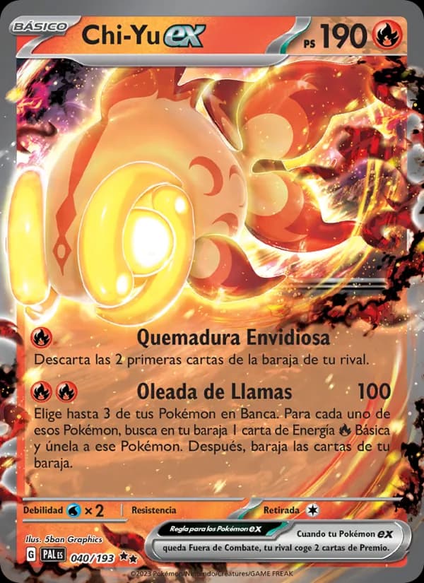 Chi-Yu ex card in Spanish