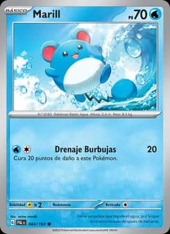 Marill card in Spanish