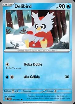 Delibird card in Spanish