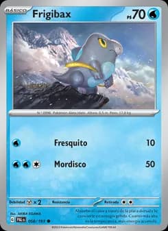 Frigibax card in Spanish