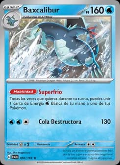 Baxcalibur card in Spanish