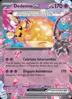 Dedenne ex card in Spanish