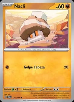 Nacli card in Spanish
