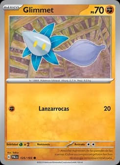 Glimmet card in Spanish