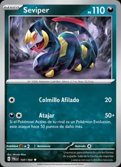 Seviper card in Spanish
