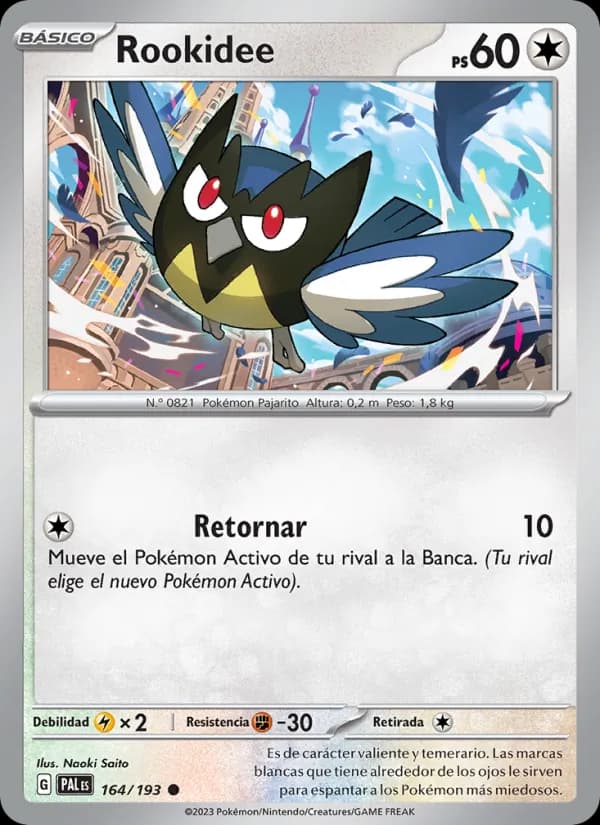 Rookidee card in Spanish