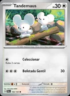 Tandemaus card in Spanish
