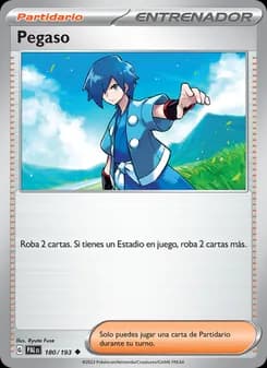 Pegaso card in Spanish
