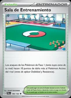 Sala de Entrenamiento card in Spanish