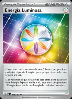 Energía Luminosa card in Spanish