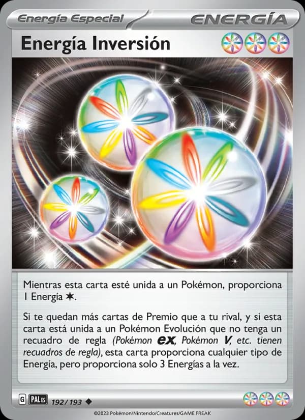 Energía Inversión card in Spanish