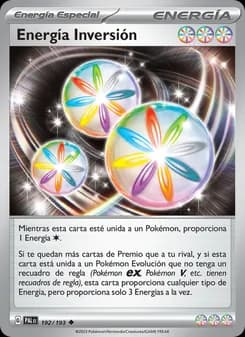 Energía Inversión card in Spanish