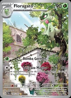 Floragato card in Spanish