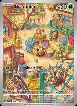 Bramblin card in Spanish