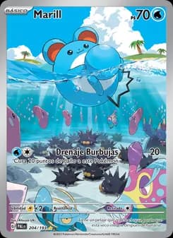 Marill card in Spanish