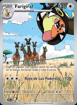 Farigiraf card in Spanish