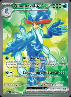 Quaquaval ex card in Spanish