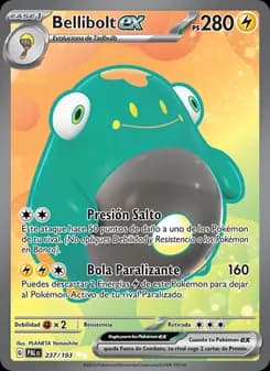 Bellibolt ex card in Spanish