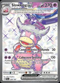 Slowking ex card in Spanish