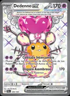 Dedenne ex card in Spanish